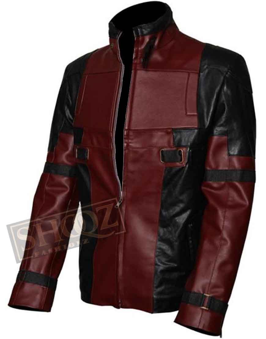 Deadpool Ryan Reynolds Costume Leather Jacket Deadpool Ryan Reynolds Costume Leather Jacket